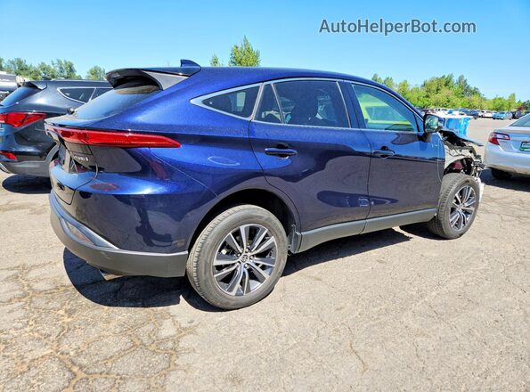 JTEAAAAH1NJ096696 2022 TOYOTA VENZA Blue უკანა მარჯვენა