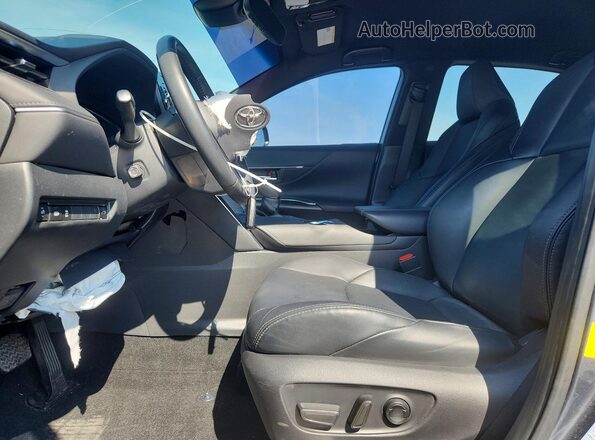 JTEAAAAH1NJ111973 2022 TOYOTA VENZA Gray წინა სალონის ხედი