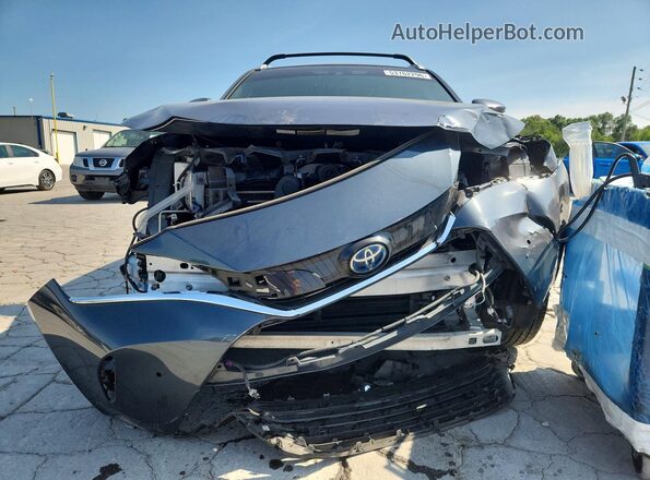 JTEAAAAH1NJ111973 2022 TOYOTA VENZA Gray წინა ხედი