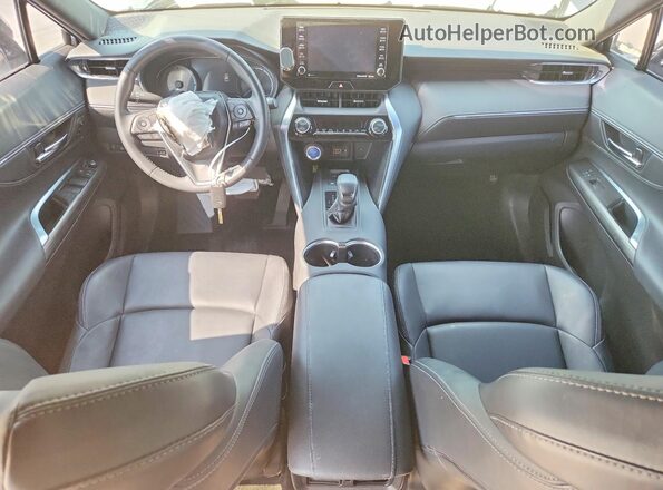 JTEAAAAH1NJ111973 2022 TOYOTA VENZA Gray წინა პანელის ხედი
