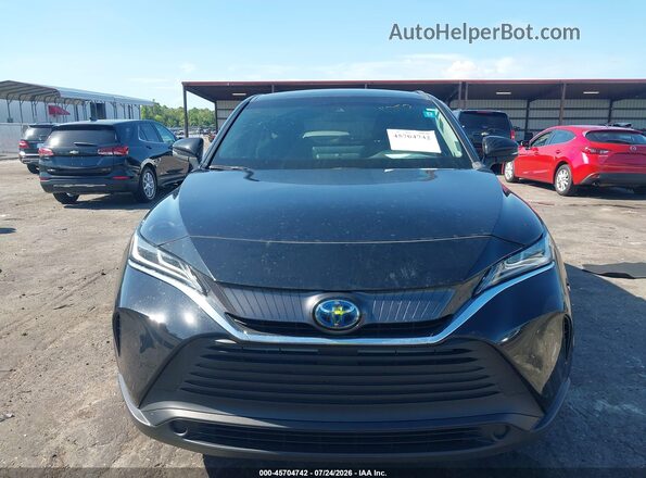JTEAAAAH1PJ130655 2023 TOYOTA VENZA Black ხელსაწყოთა პანელის ხედი