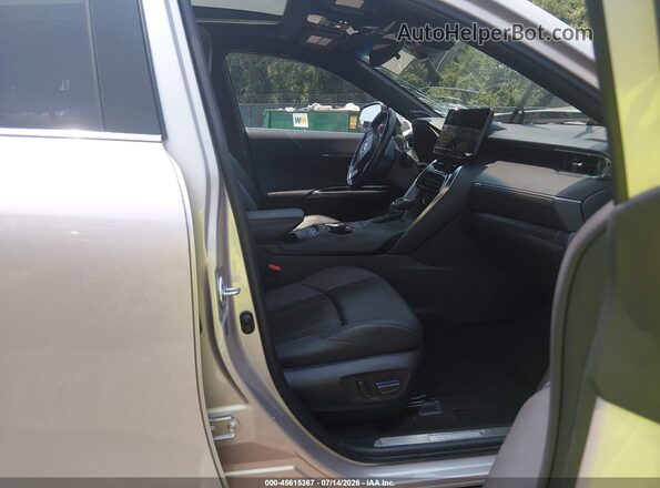JTEAAAAH1PJ133216 2023 TOYOTA VENZA Silver Widok wnętrza z przodu