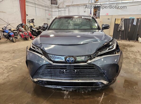 JTEAAAAH2MJ072485 2021 TOYOTA VENZA Blue Widok z przodu