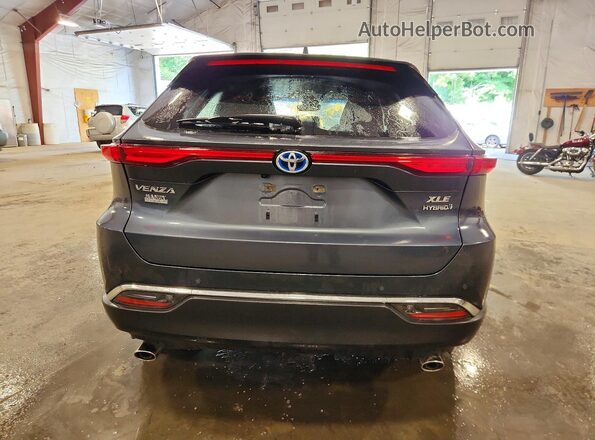 JTEAAAAH2MJ072485 2021 TOYOTA VENZA Blue Widok z tyłu