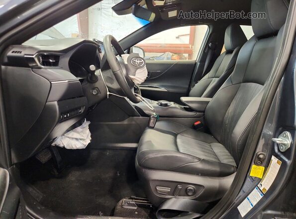 JTEAAAAH2MJ072485 2021 TOYOTA VENZA Blue Widok wnętrza z przodu