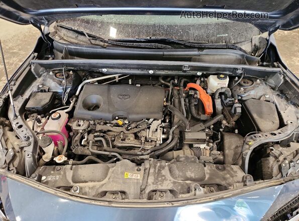 JTEAAAAH2MJ072485 2021 TOYOTA VENZA Blue Widok komory silnika