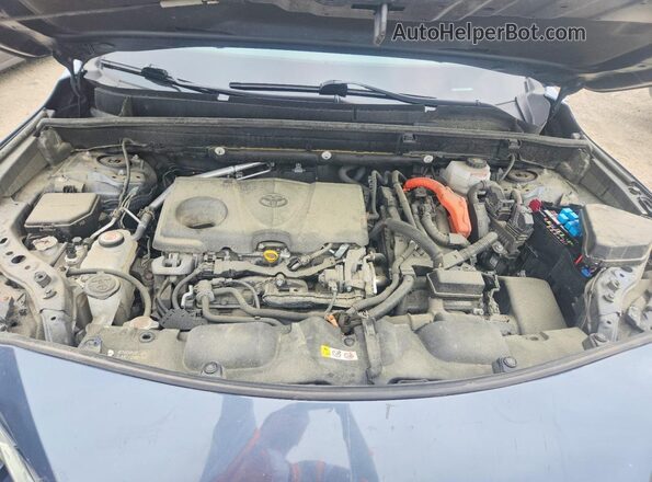 JTEAAAAH2NJ092706 2022 TOYOTA VENZA Gray ძრავის განყოფილების ხედი