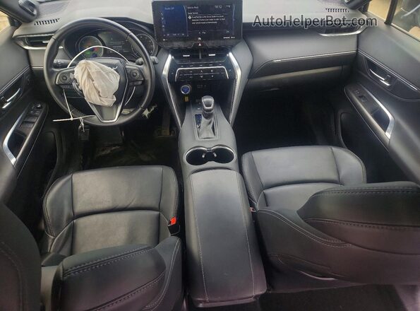 JTEAAAAH2NJ092706 2022 TOYOTA VENZA Gray წინა პანელის ხედი
