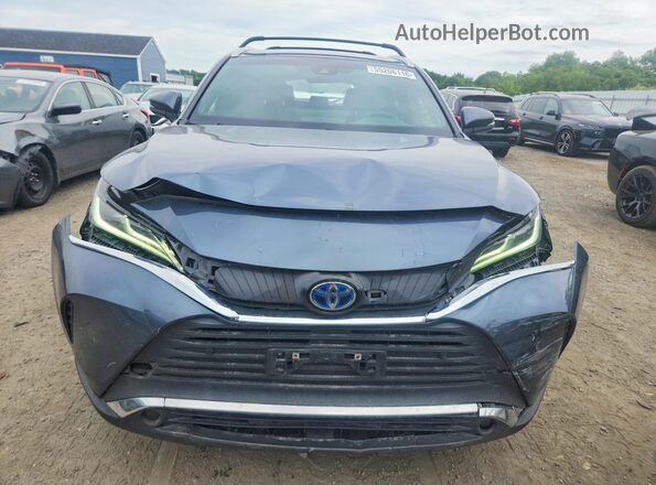 JTEAAAAH2NJ092706 2022 TOYOTA VENZA Gray წინა ხედი