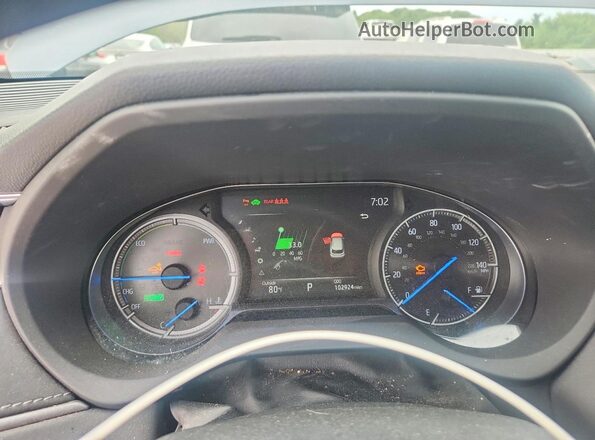 JTEAAAAH2NJ092706 2022 TOYOTA VENZA Gray ხელსაწყოთა პანელის ხედი
