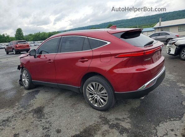 JTEAAAAH2NJ093225 2022 TOYOTA VENZA Maroon უკანა მარცხენა