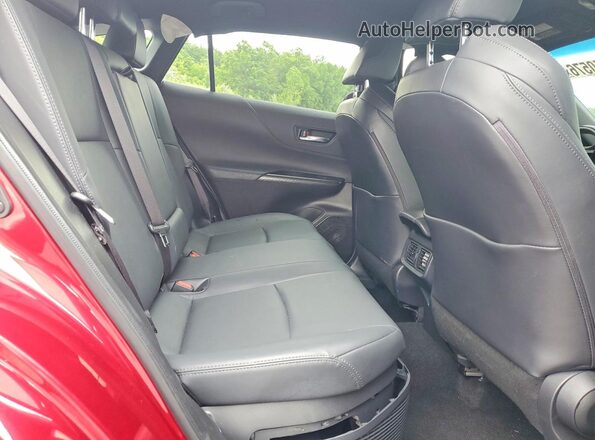 JTEAAAAH2NJ093225 2022 TOYOTA VENZA Maroon უკანა სალონის ხედი