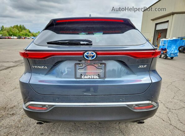 JTEAAAAH2PJ151000 2023 TOYOTA VENZA Blue Вид ззаду