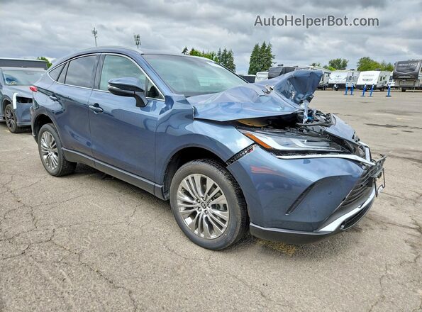 JTEAAAAH2PJ151000 2023 TOYOTA VENZA Blue Передня права чверть
