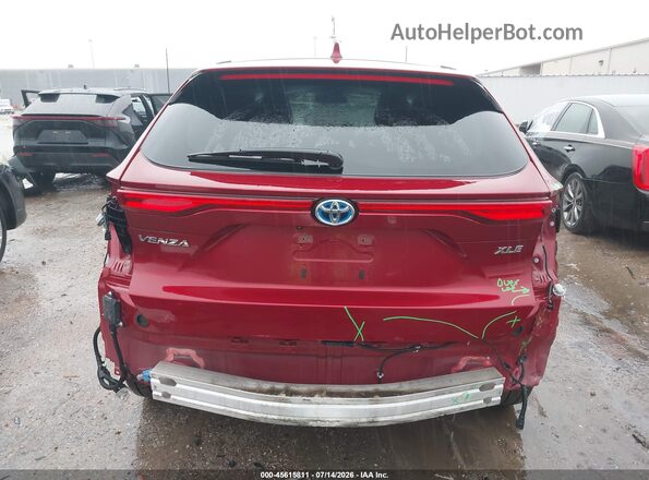 JTEAAAAH2RJ153980 2024 TOYOTA VENZA Red 