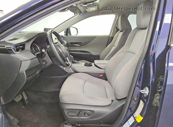 JTEAAAAH3MJ046980 2021 TOYOTA VENZA Blue Front interior view