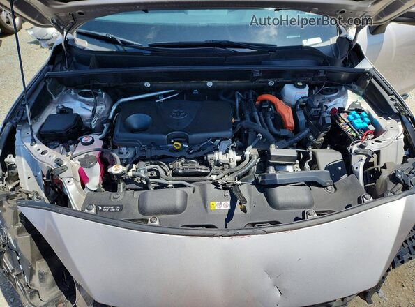 JTEAAAAH3MJ049474 2021 TOYOTA VENZA Gray Vista del compartimento del motor