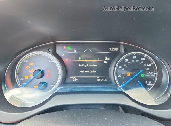 JTEAAAAH3MJ049474 2021 TOYOTA VENZA Gray Vista del cuadro de instrumentos