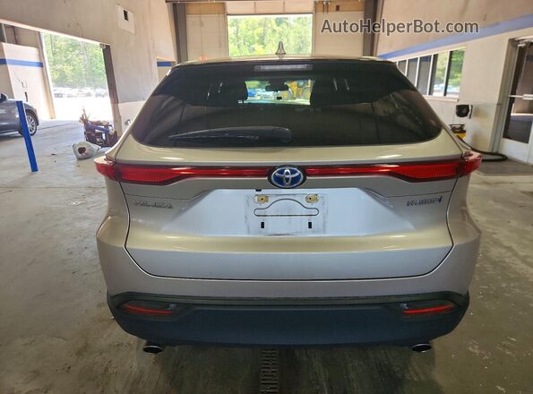 JTEAAAAH3MJ067263 2021 TOYOTA VENZA Silver Вид ззаду