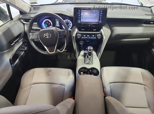 JTEAAAAH3MJ067263 2021 TOYOTA VENZA Silver Вид панелі приладів