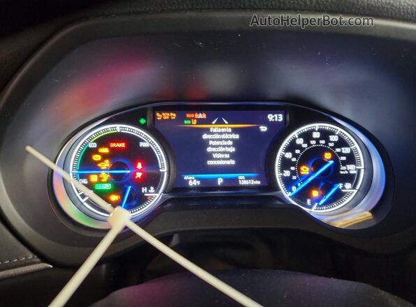 JTEAAAAH3NJ091208 2022 TOYOTA VENZA Tan Widok zestawu wskaźników