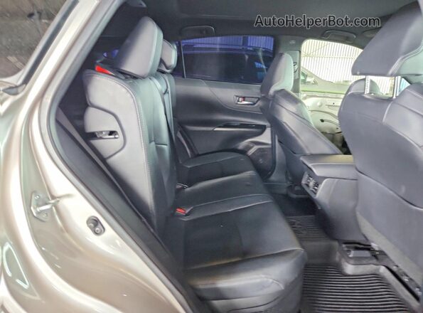 JTEAAAAH3NJ091208 2022 TOYOTA VENZA Tan Widok wnętrza z tyłu