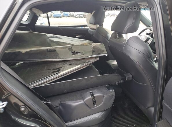JTEAAAAH3NJ094657 2022 TOYOTA VENZA Black Vista de los asientos traseros
