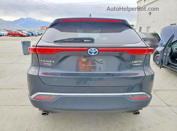 JTEAAAAH3NJ094657 2022 TOYOTA VENZA Black Vista trasera