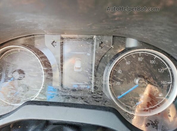 JTEAAAAH3NJ096764 2022 TOYOTA VENZA White Instrument cluster view