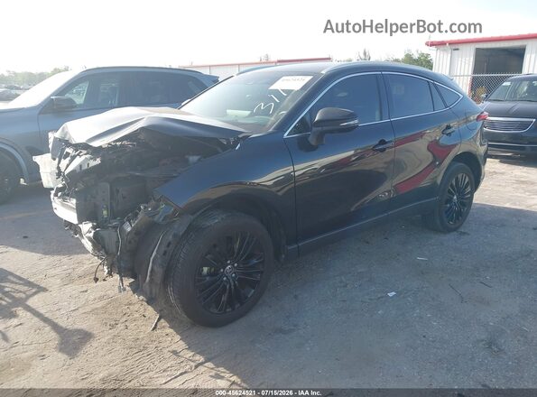 JTEAAAAH3PJ123111 2023 TOYOTA VENZA Black წინა მარცხენა ხედი სამი მეოთხედიდან