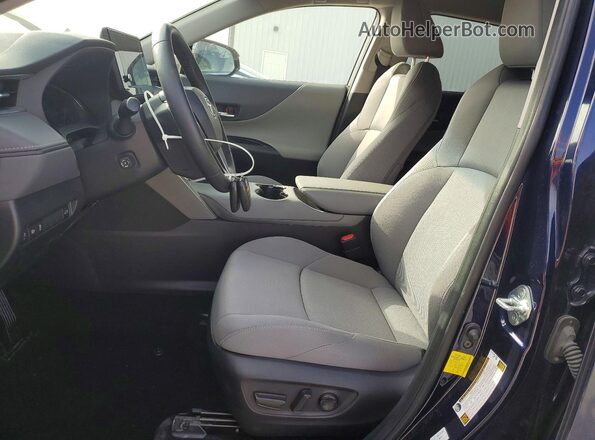 JTEAAAAH3PJ125246 2023 TOYOTA VENZA Blue წინა სალონის ხედი