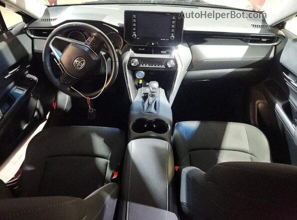 JTEAAAAH4MJ067269 2021 TOYOTA VENZA Red Vista del salpicadero