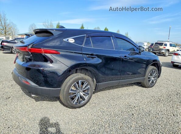 JTEAAAAH4MJ076232 2021 TOYOTA VENZA Черный Задняя правая четверть