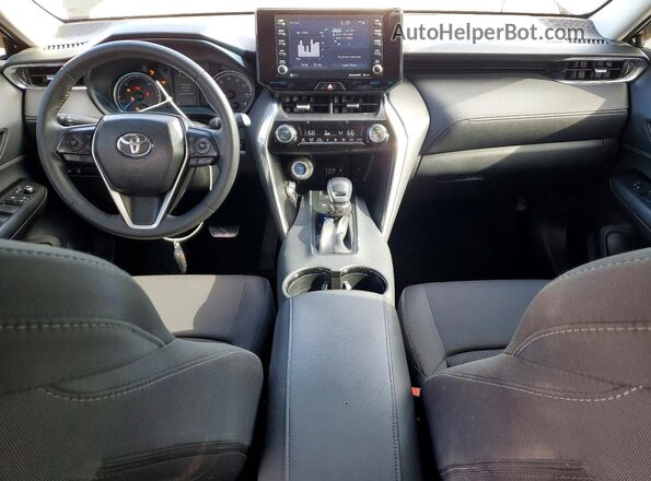 JTEAAAAH4MJ076232 2021 TOYOTA VENZA Черный Вид панели приборов