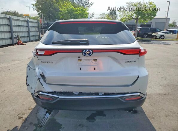 JTEAAAAH4PJ151287 2023 TOYOTA VENZA White Widok z tyłu