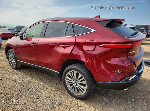 JTEAAAAH5MJ019179 2021 TOYOTA VENZA Red Tył lewy