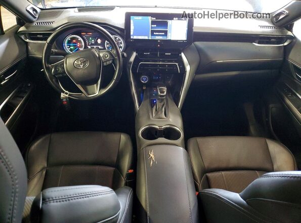 JTEAAAAH5MJ073193 2021 TOYOTA VENZA Black Вид панелі приладів