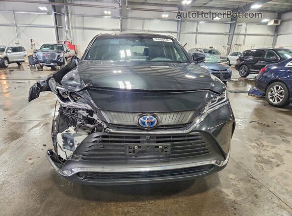 JTEAAAAH5MJ073193 2021 TOYOTA VENZA Black Вид спереду