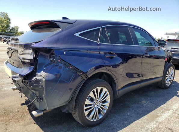 JTEAAAAH5PJ145482 2023 TOYOTA VENZA Blue Trasero derecho