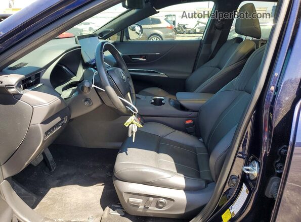 JTEAAAAH5PJ145482 2023 TOYOTA VENZA Blue Vista interior delantera