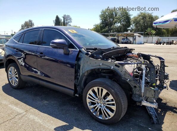 JTEAAAAH5PJ145482 2023 TOYOTA VENZA Blue Delantero derecho