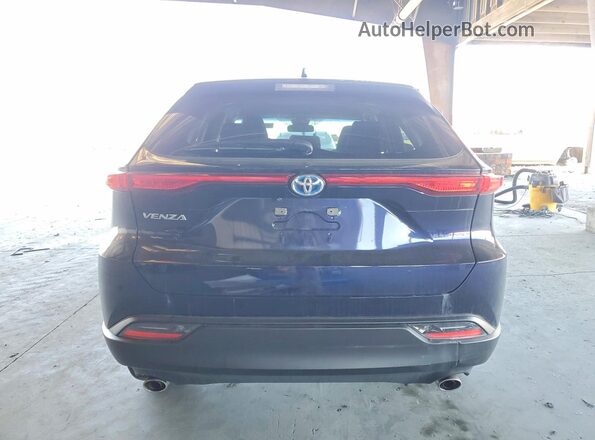 JTEAAAAH5RJ157196 2024 TOYOTA VENZA Blue Vista trasera