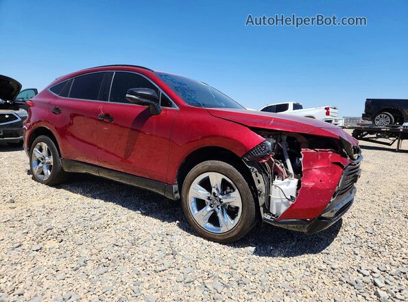 JTEAAAAH5RJ160146 2024 TOYOTA VENZA Темно-бордовый Передняя правая четверть
