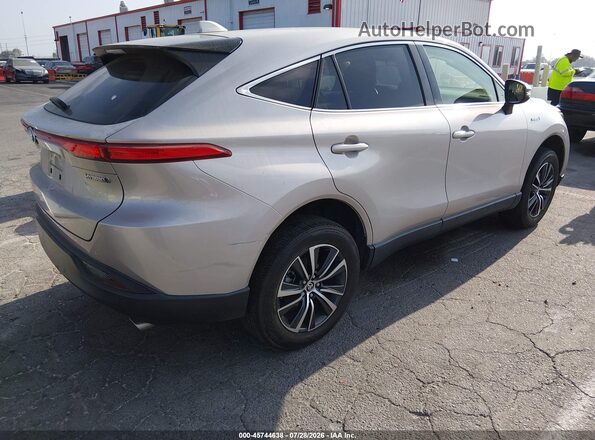 JTEAAAAH6MJ009504 2021 TOYOTA VENZA Silver Задня права чверть