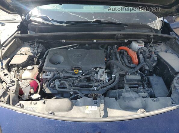 JTEAAAAH6MJ026044 2021 TOYOTA VENZA Синий Вид подкапотного пространства