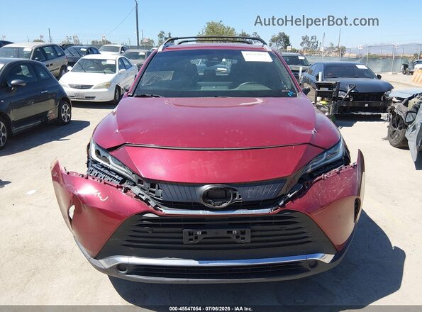 JTEAAAAH6MJ034855 2021 TOYOTA VENZA Red Front view