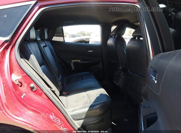JTEAAAAH6MJ034855 2021 TOYOTA VENZA Red VIN sticker view