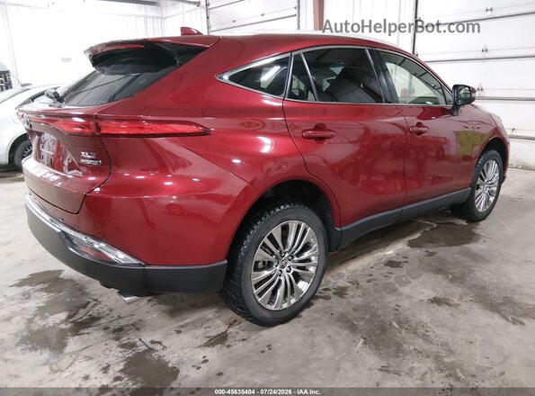 JTEAAAAH6NJ092708 2022 TOYOTA VENZA Красный Задняя правая четверть