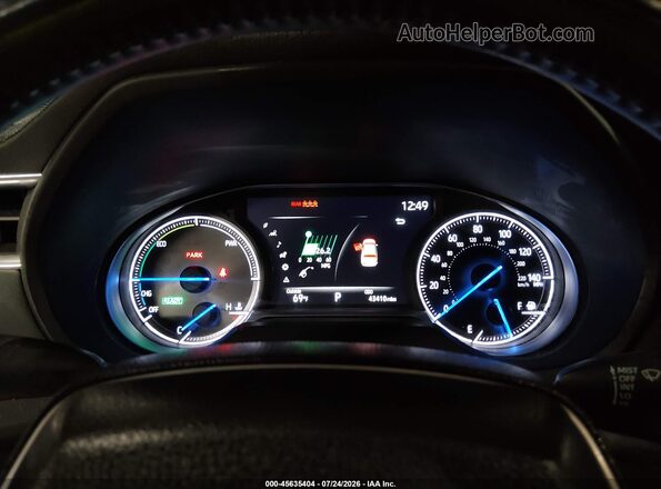 JTEAAAAH6NJ092708 2022 TOYOTA VENZA Красный Вид задних сидений