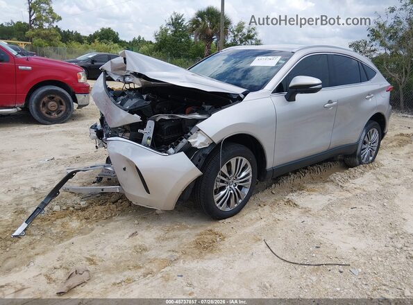 JTEAAAAH6NJ097472 2022 TOYOTA VENZA Серебряный Передняя левая четверть